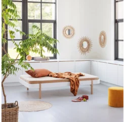 Lit Ado Wood Lounger 120x200 - Chêne -Magasin D'ameublement lit enfant wood lounger 120x200 oliver furniture bois 2 1264x1234