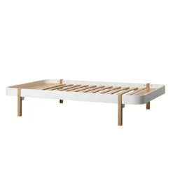 Lit Ado Wood Lounger 120x200 - Chêne -Magasin D'ameublement lit enfant wood lounger 120x200 oliver furniture bois 3 1264x1234
