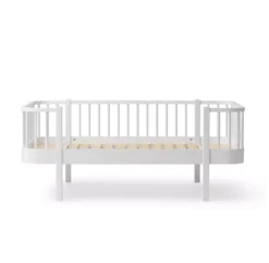 Lit Junior Banquette Wood - Blanc