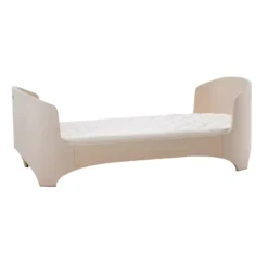 Lit évolutif Leander De 0 à 8 Ans - Cérusé -Magasin D'ameublement lit junior bois clair leander 1264x1234