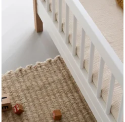 Lit Junior Wood Mini+ - Blanc/Chêne -Magasin D'ameublement lit junior wood mini plus barriere chene oliver furniture 5 1264x1234