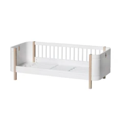 Lit Junior Wood Mini+ - Blanc/Chêne -Magasin D'ameublement lit junior wood mini plus oliver furniture 3 1264x1234