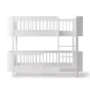 Lit Superposé Junior Wood Mini+ - Blanc -Magasin D'ameublement lit superpose junior mini plus wood blanc oliver furniture 1 1264x1234