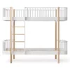 Lit Superposé Wood Original - Chêne 2 Lit Superposé Wood Original - Chêne -Magasin D'ameublement lit superpose wood original chene oliver furniture 1 1264x1234