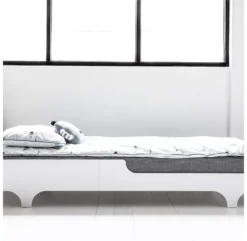 Lit Enfant A Teen Bed 120x200 - Blanc -Magasin D'ameublement new lit enfant a teen bed blanc ambiance rafa kids 1 1264x1234