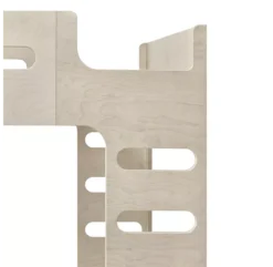 Lit Mezzanine F Bunk Bed - Naturel -Magasin D'ameublement new lit mezzanine f bunk bed naturel rafa kids 3 1264x1234