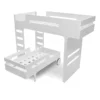 Lit Superposé F+ R Bed - Blanc -Magasin D'ameublement new lit superpose rafa kids blanc 1 1264x1234