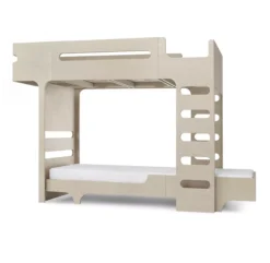 Lit Superposé F+ A Bed Et Son Matelas - Naturel -Magasin D'ameublement new lits superposes a and f beds naturel rafa kids 1 1264x1234
