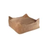 Pouf Carré Ottoman En Velours Côtelé - Toffee -Magasin D'ameublement pouf carre velours cotele toffee wigiwama 1 1264x1234
