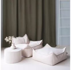 Pouf En Velours Côtelé - Toffee -Magasin D'ameublement pouf cylindrique velours cotele toffee wigiwama 3 1264x1234