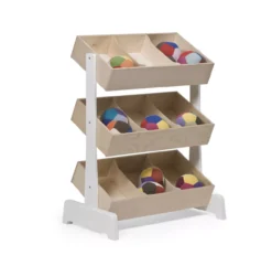 Toy Store Coffre à Jouets - Blanc/Bouleau