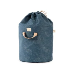 Sac De Rangement Bamboo S Bubble Elements - Bleu Marine