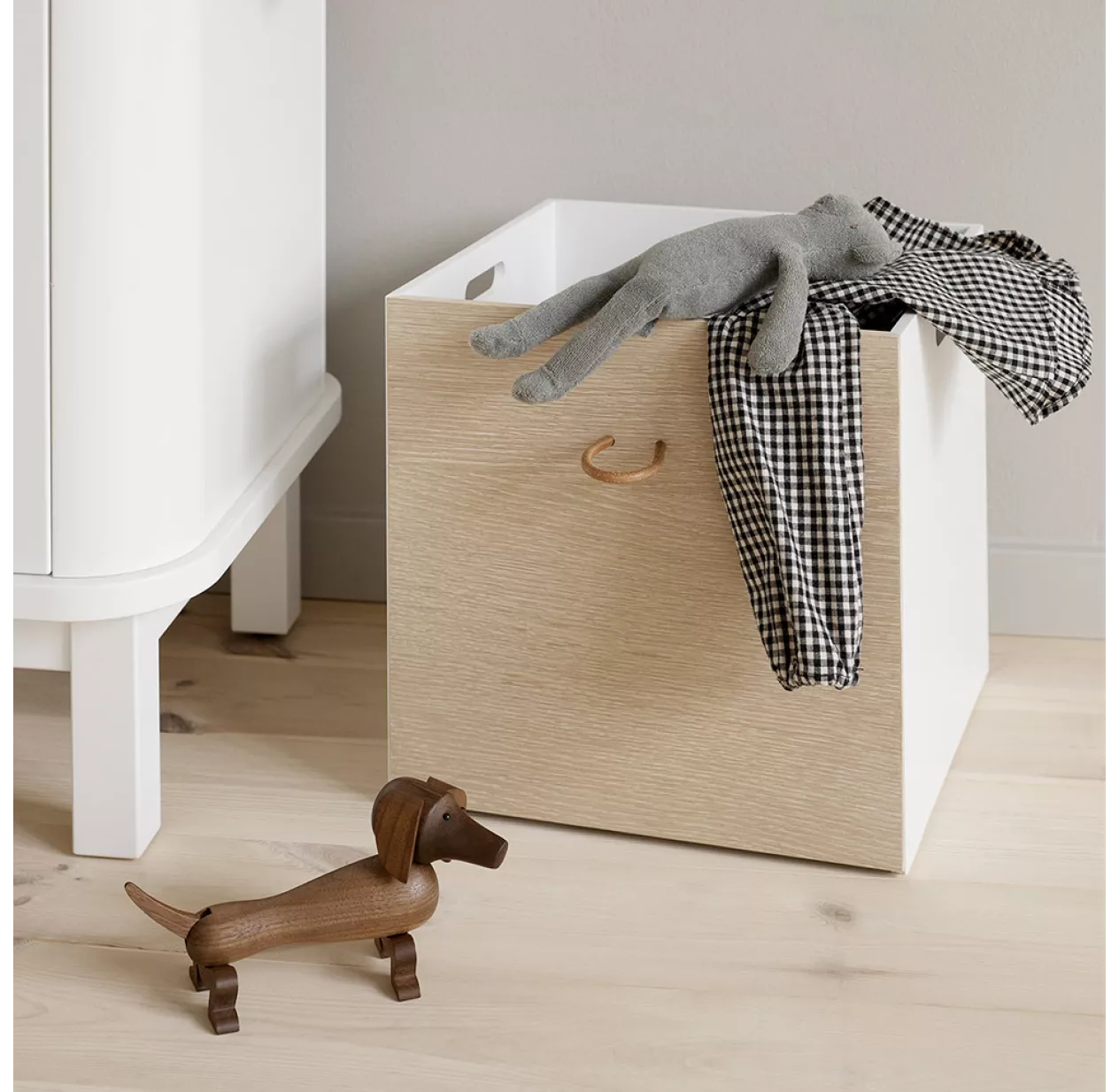 Set De 3 Caissons - Chêne/Blanc 5 Set De 3 Caissons - Chêne/Blanc – Image 3