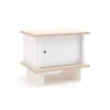 Table De Chevet ML - Blanc/Bouleau -Magasin D'ameublement table de chevet ml bouleau oeuf nyc 1 1264x1234