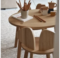 Nofred Table Enfant Mouse 2-5 Ans - Chêne 11 Nofred Table Enfant Mouse 2-5 Ans - Chêne -Magasin D'ameublement table mouse nofred chene 5 1264x1234