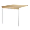 Table Murale Pliante - Chêne / Blanc 2 Table Murale Pliante - Chêne / Blanc -Magasin D'ameublement table murale pliante oak white string 1 1264x1234