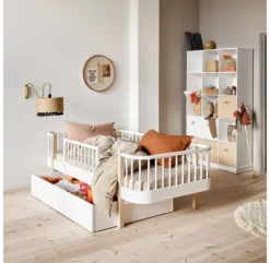 Lit Enfant Wood - Chêne -Magasin D'ameublement tiroir pour lit wood original oliver furniture 2 1264x1234